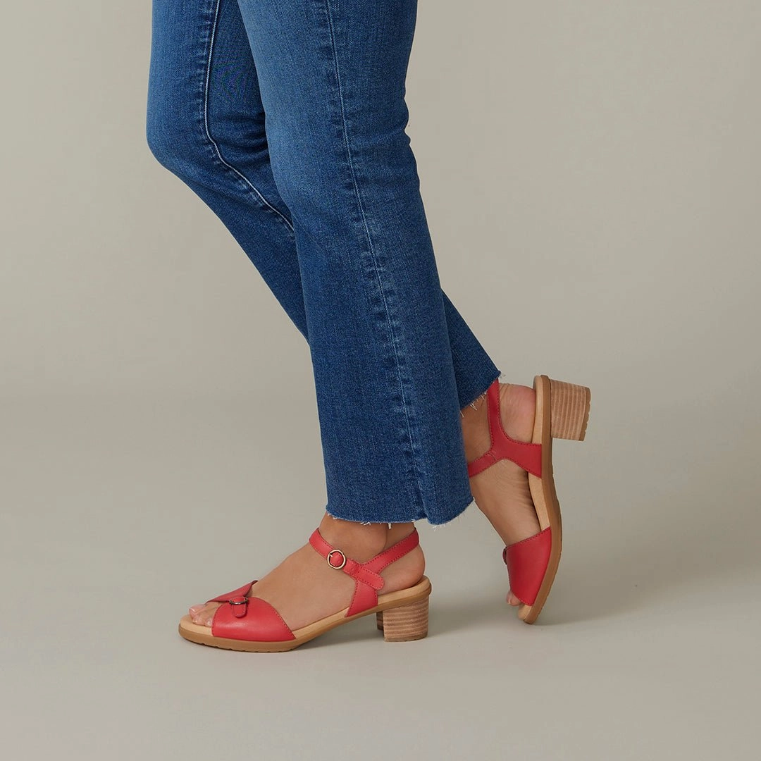 soft pastel Street Edge Tessie | Nappa Leather | Poppy