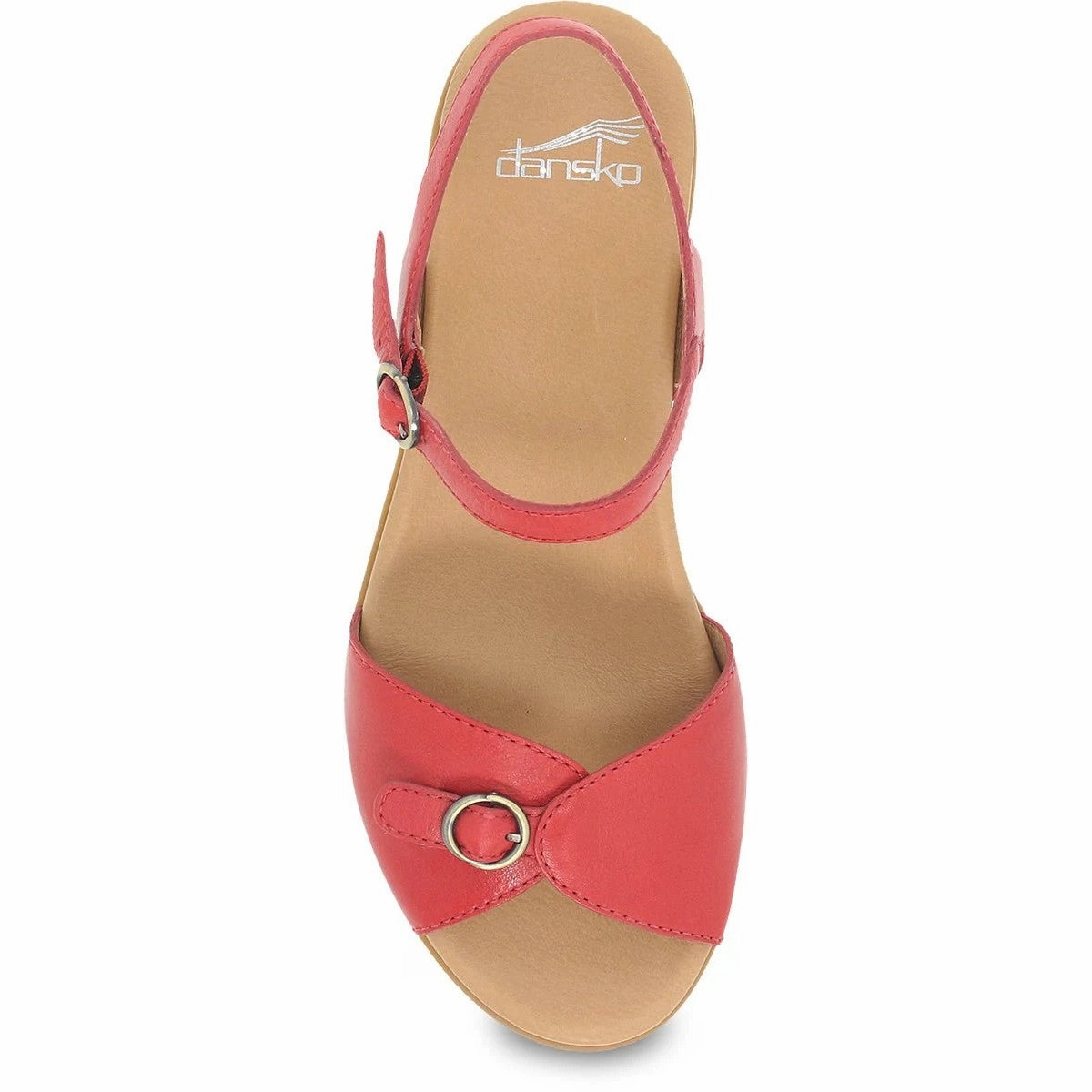 Clear Glow Tessie | Nappa Leather | Poppy