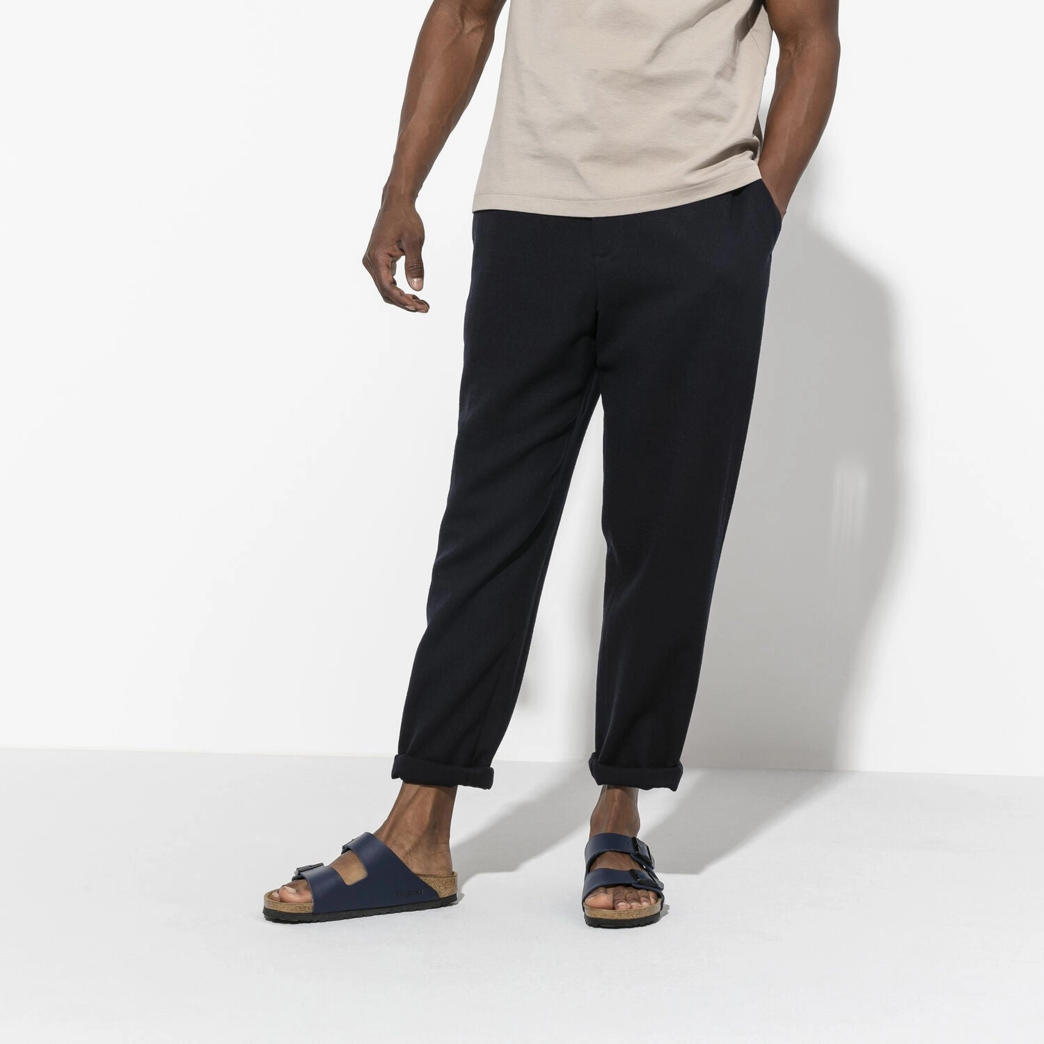 Arizona | Soft Footbed | Birko-Flor | Blue Stylish Support