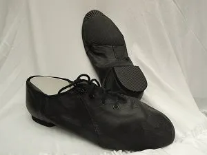 City Bright Children's Jazz Soft -- Split Sole Jazz Oxford -- Black