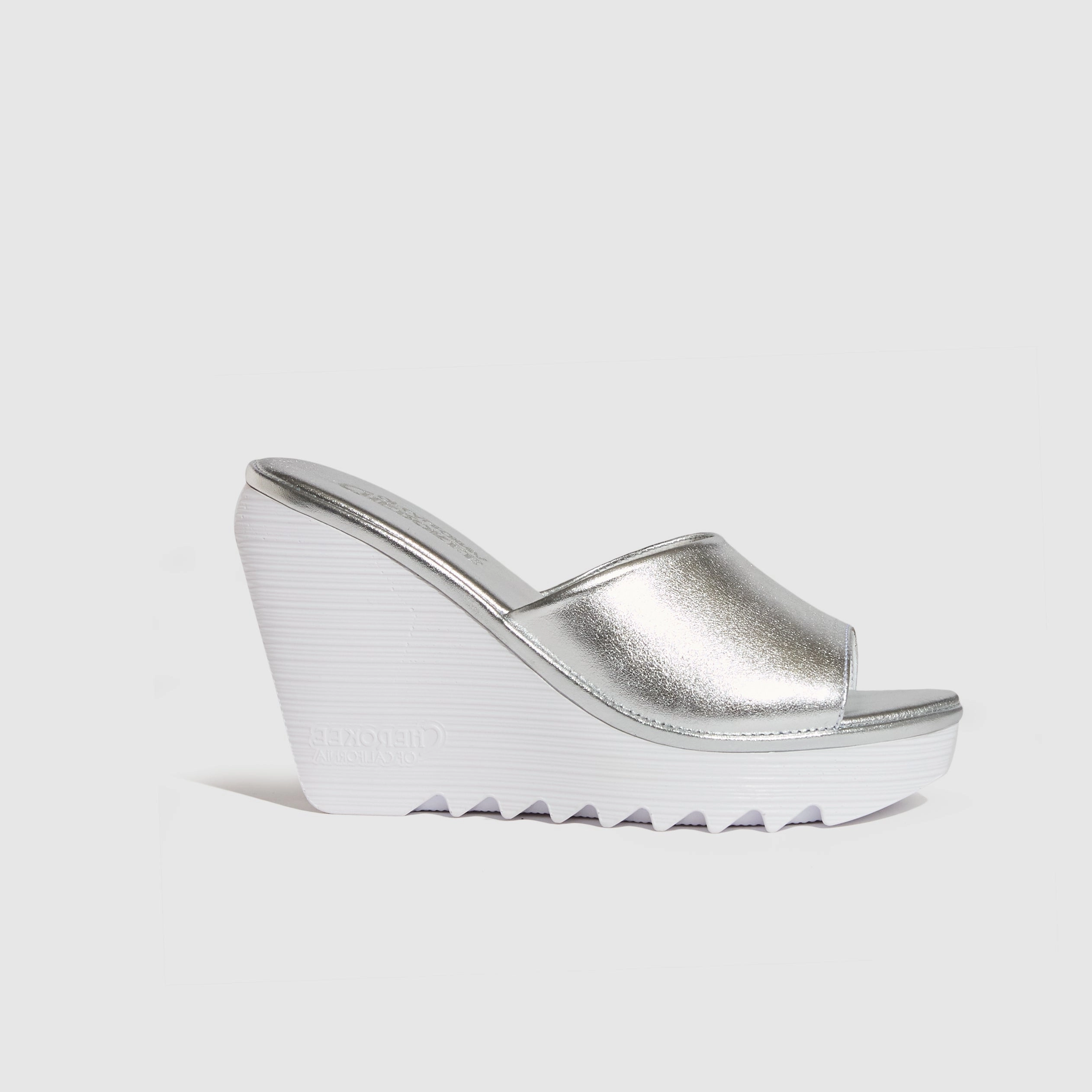 hollow design Arch Relief Cindy High Beep Silver