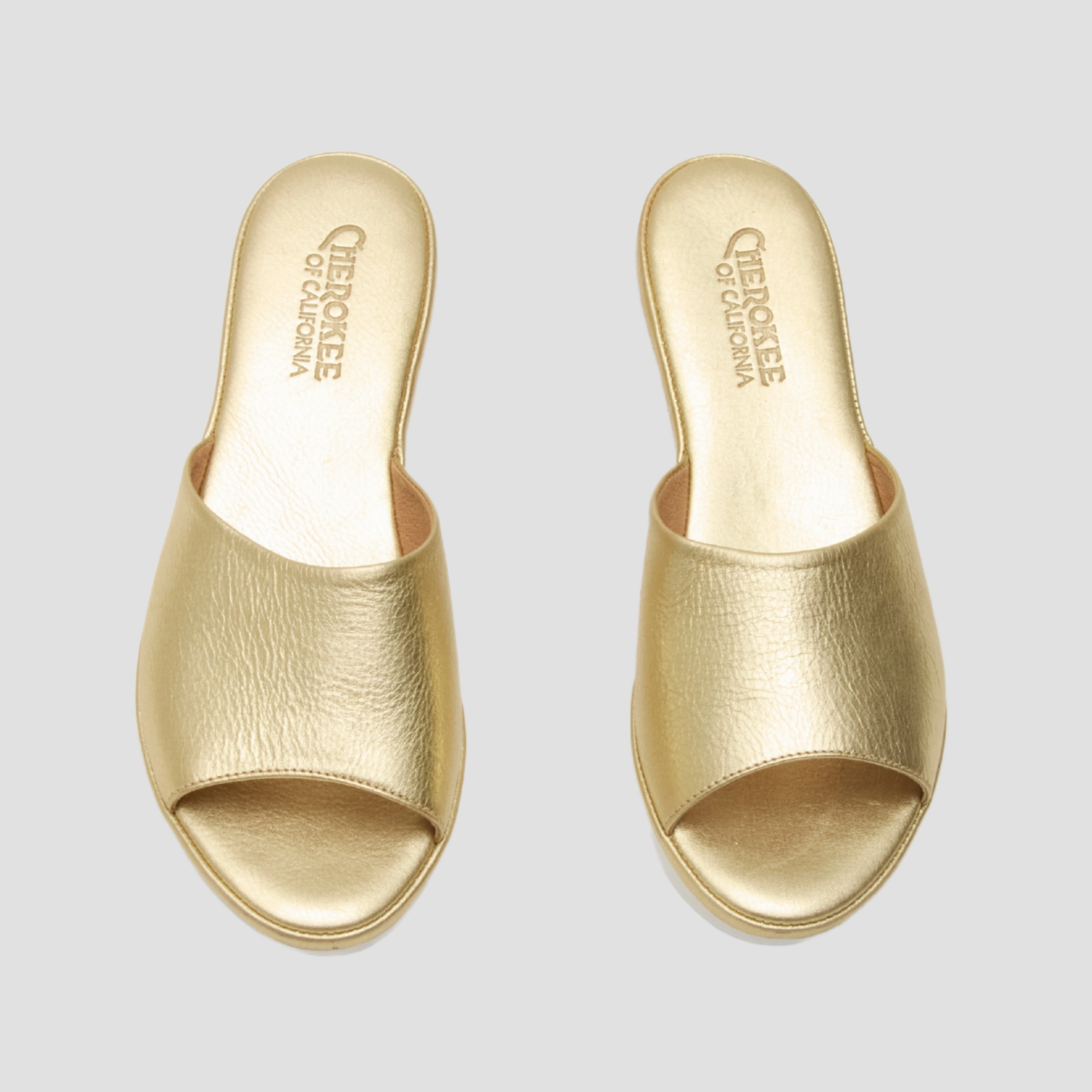 Foot Massage Stay Light Cindy Mid Beep Gold White Bottom