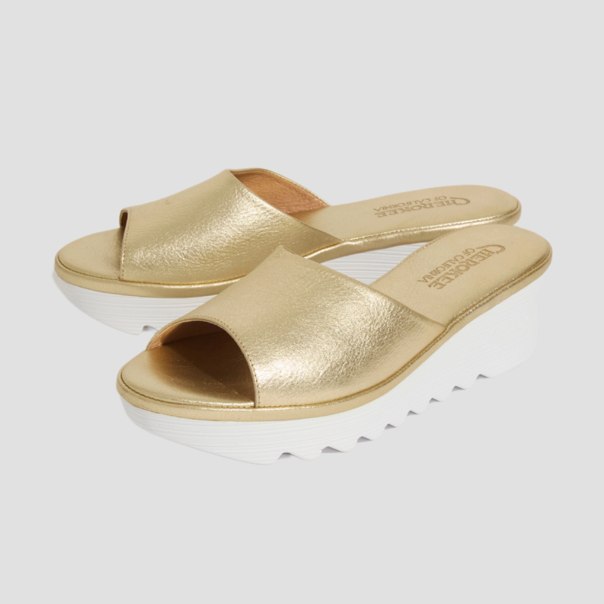 Park Friendly Cindy Mid Beep Gold White Bottom