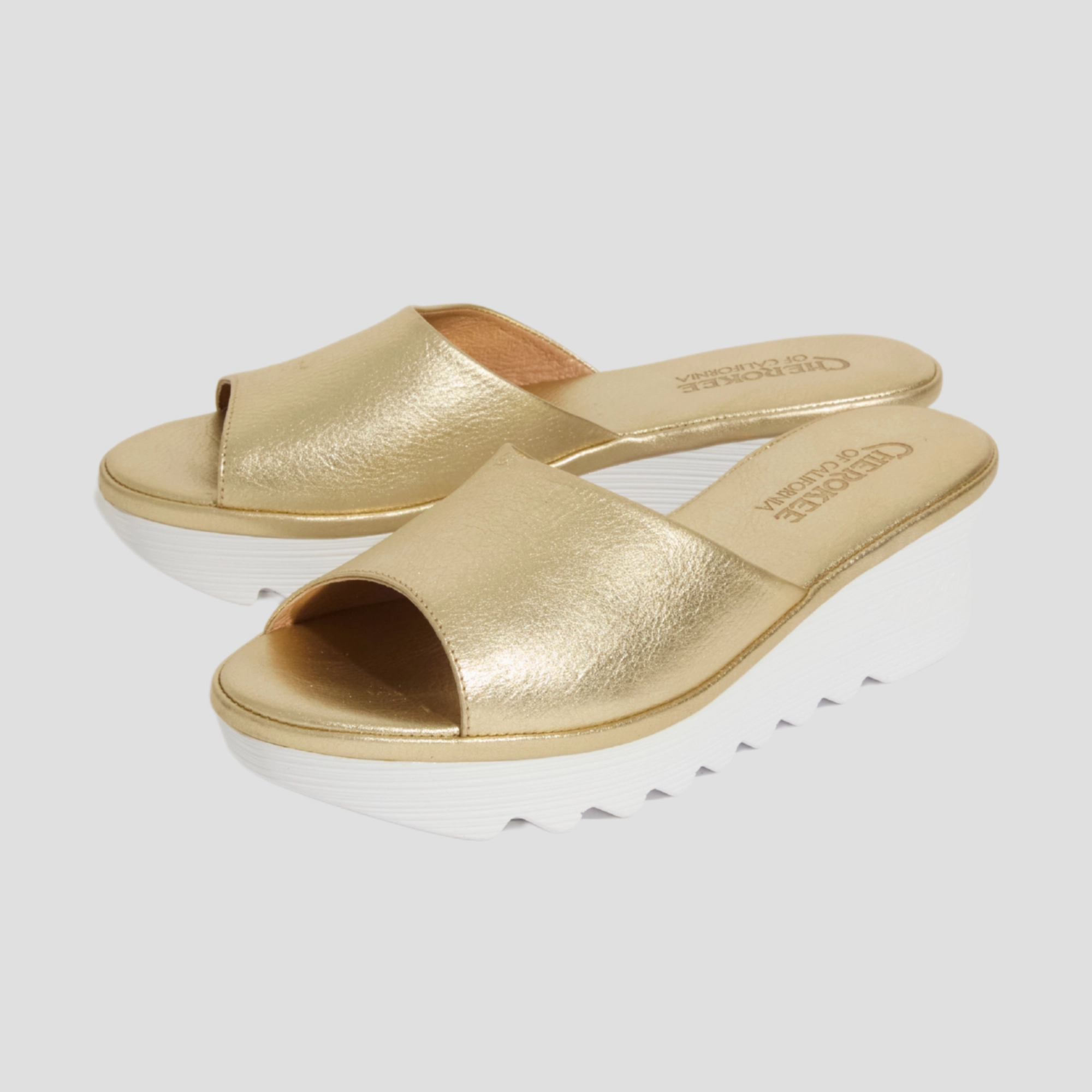 Park Friendly Cindy Mid Beep Gold White Bottom