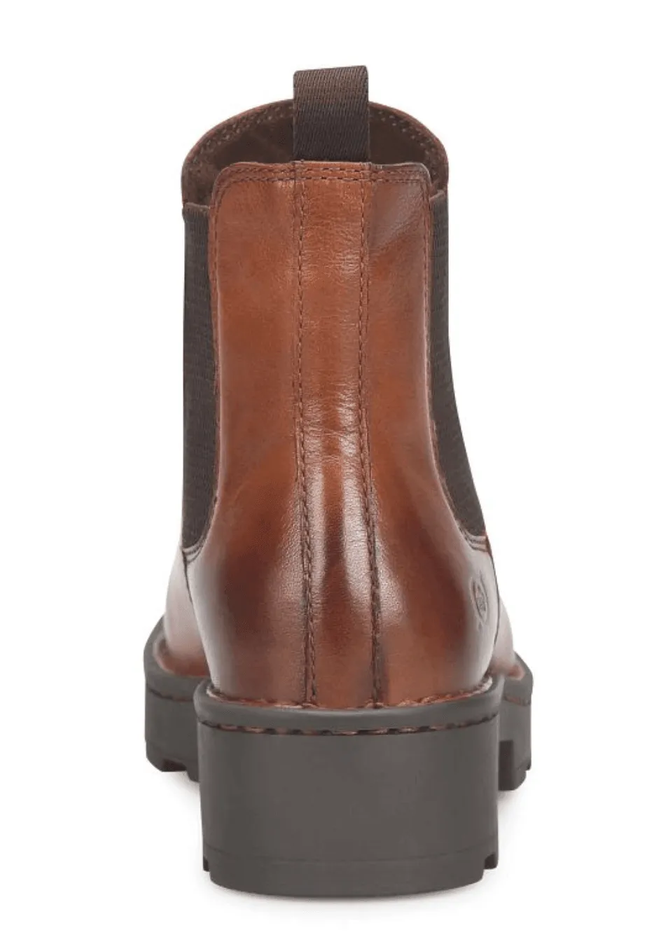 Born Women's Verona Brown Leather Chelsea Boot Ankle Boot BR0050306 mud proof Fitness Enthusiast