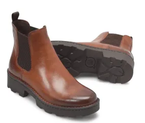 Born Women's Verona Brown Leather Chelsea Boot Ankle Boot BR0050306 All-Purpose Style
