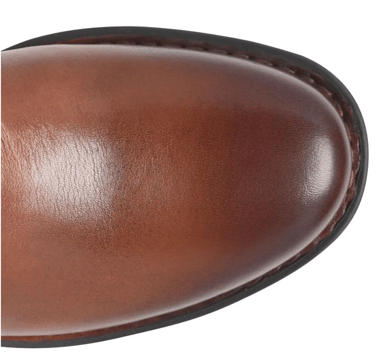 Born Women's Verona Brown Leather Chelsea Boot Ankle Boot BR0050306 Rubber Sole