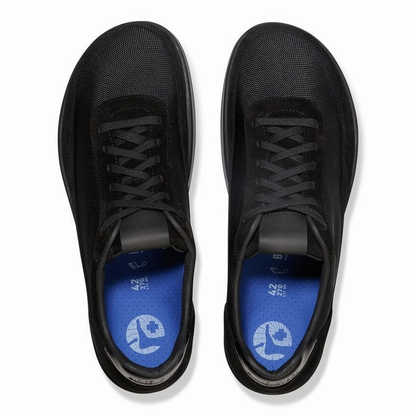 Versatile use Season Wear Honnef City | Suede/Textile | Black/Black