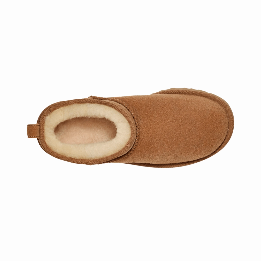 Early Jog Classic Ultra Mini | Women | Sheepskin | Chestnut