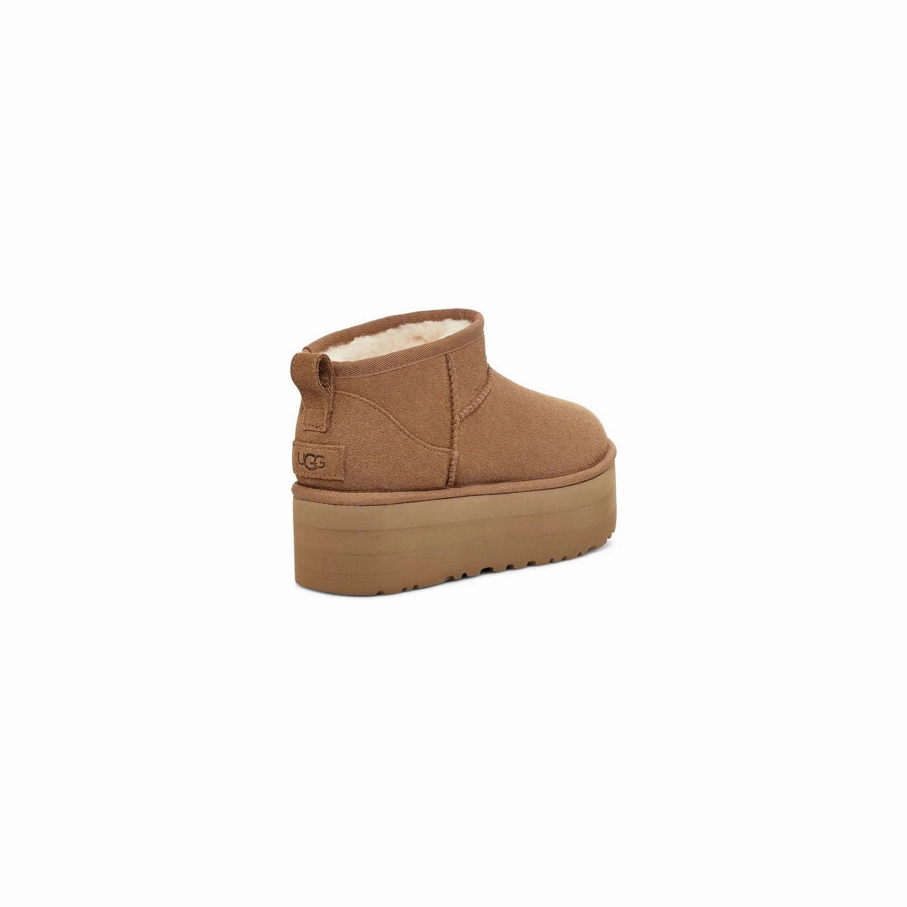 Classic Ultra Mini Platform | Women | Suede | Chestnut Cool Tone