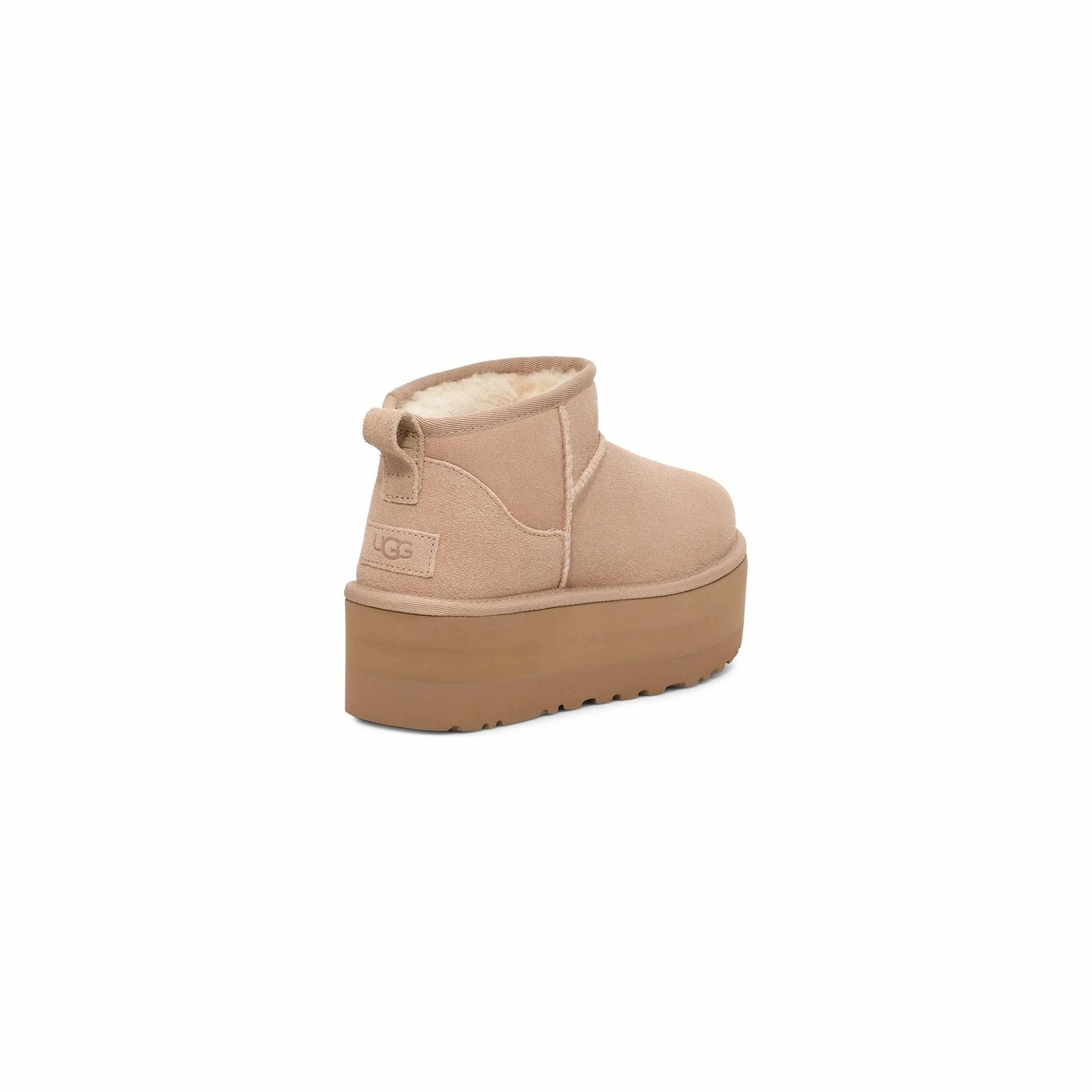 Cold Guard Modern Bold Classic Ultra Mini Platform | Women | Suede | Sand