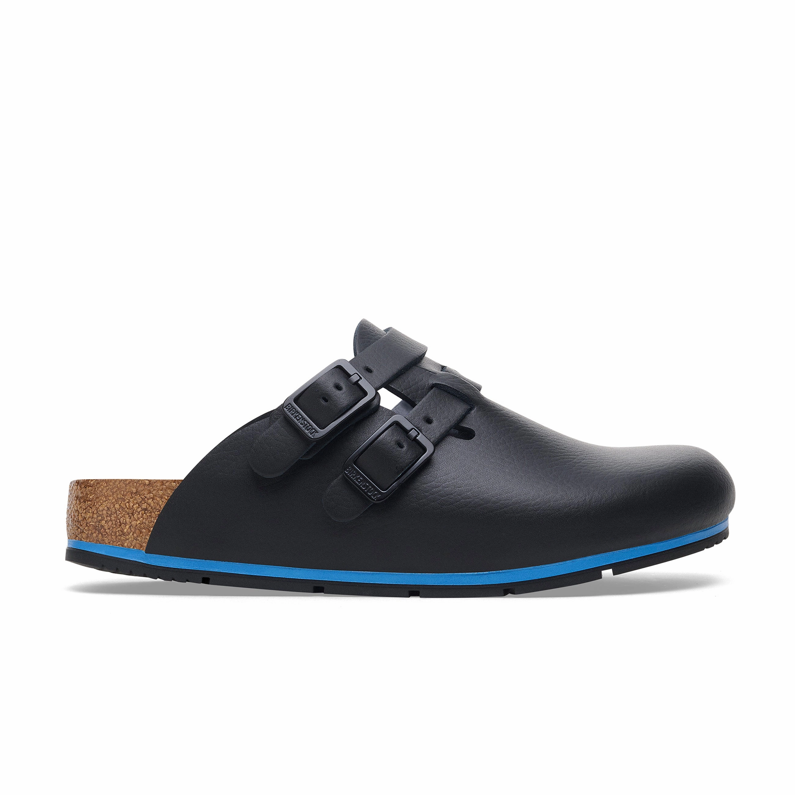 Kay Pro Black PU Coated Natural Leather Boardwalk Glam Comfortable Sole