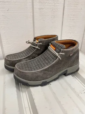Quick Drying Fashionable Twisted X Men's Grey Chukka Driving Nano Safety Toe Work  Shoe MXCN001