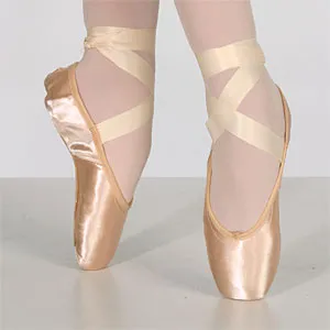 Classic -- Pointe Shoe -- European Pink SatIn Comfort arch