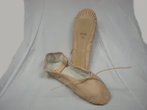 Shock Guard Form Ease Economy Dansoft -- Leather Full Sole Ballet -- Pink