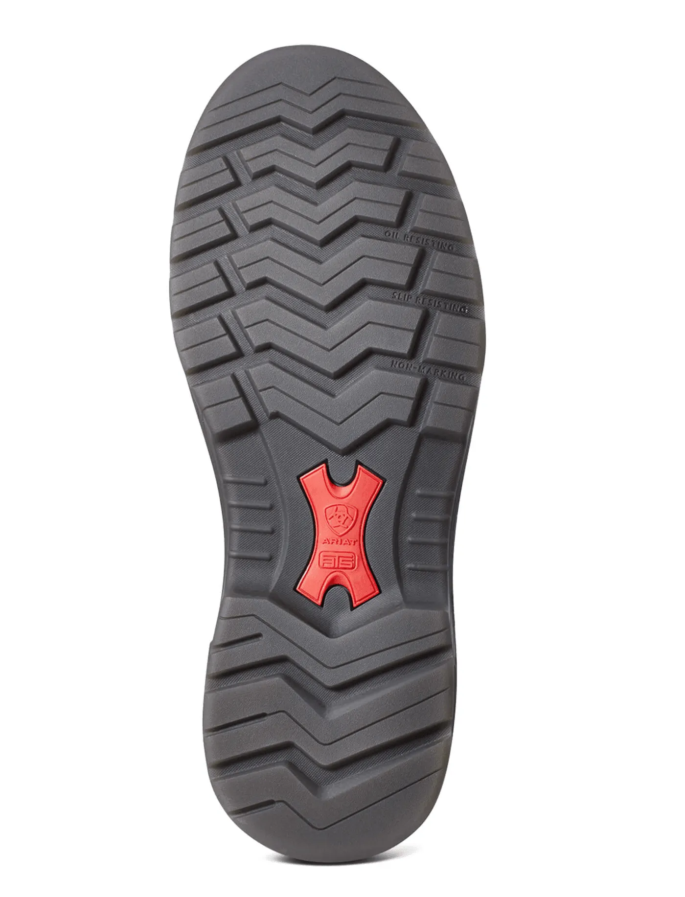 Ariat Men's Turbo Chelsea USA Assembled Waterproof Carbon Toe Work Boot 10036738 Cushioned Base