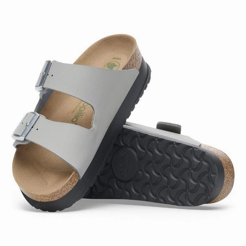 Casual Sandals for Men Arizona Platform | Birko-Flor | Stone Coin