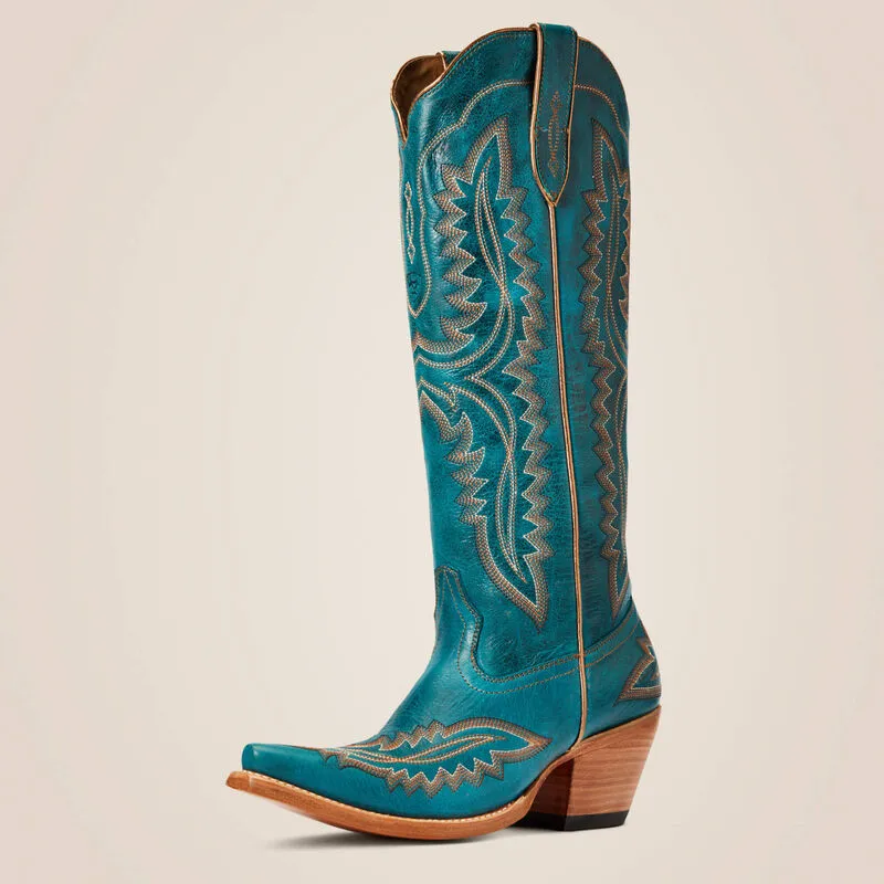 Anti-Fatigue Hiking Comfort Ariat Women's Casanova Turquoise Tall X Toe Western Cowgirl Boots 10034004