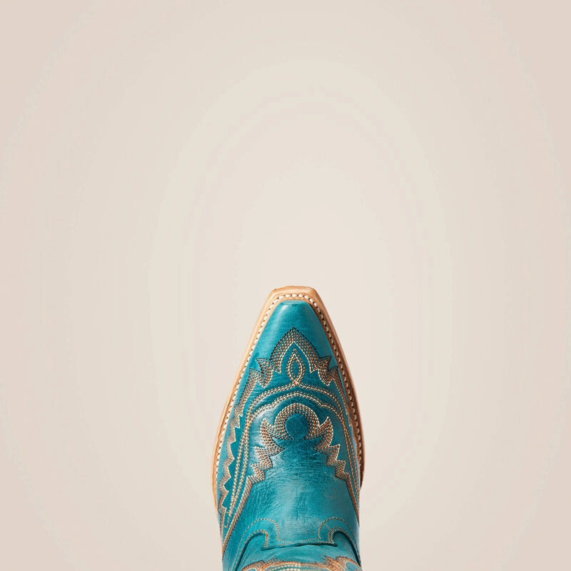 Ariat Women's Casanova Turquoise Tall X Toe Western Cowgirl Boots 10034004 Sturdy sole