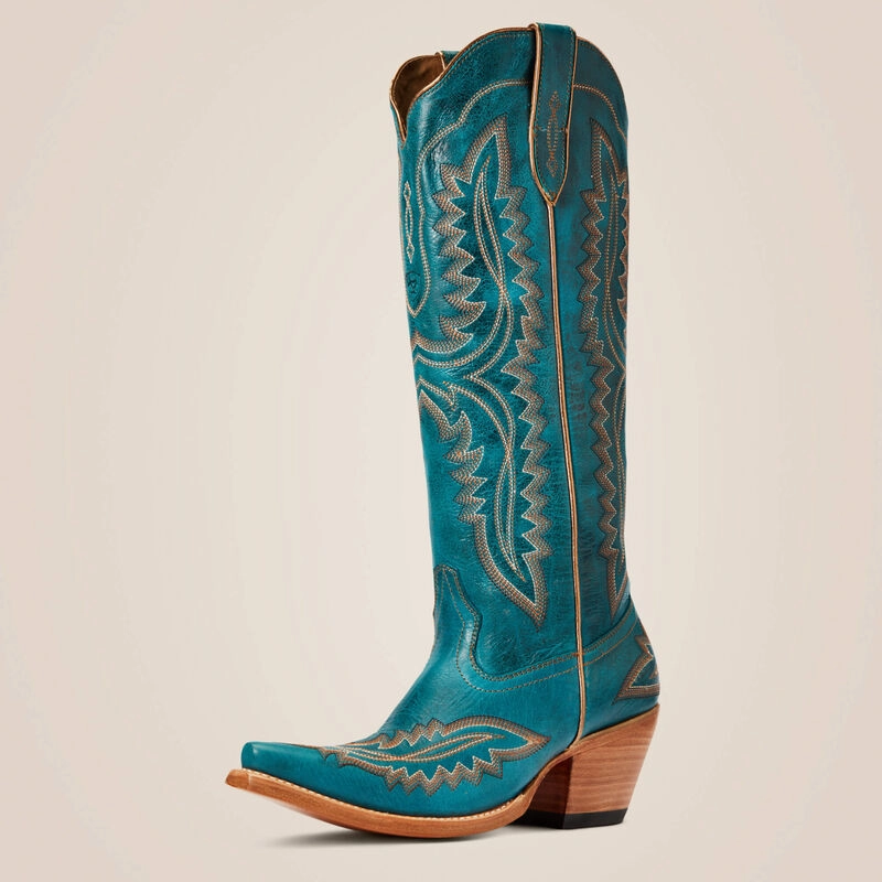Ultra Comfort Desert Wear Ariat Women's Casanova Turquoise Tall X Toe Western Cowgirl Boots 10034004