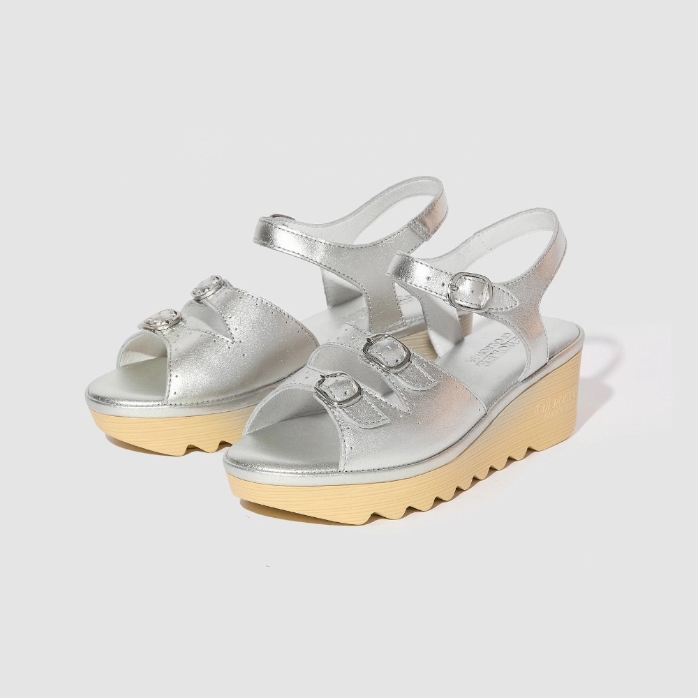 Contoured Footbed Stevie Mid Beep Silver