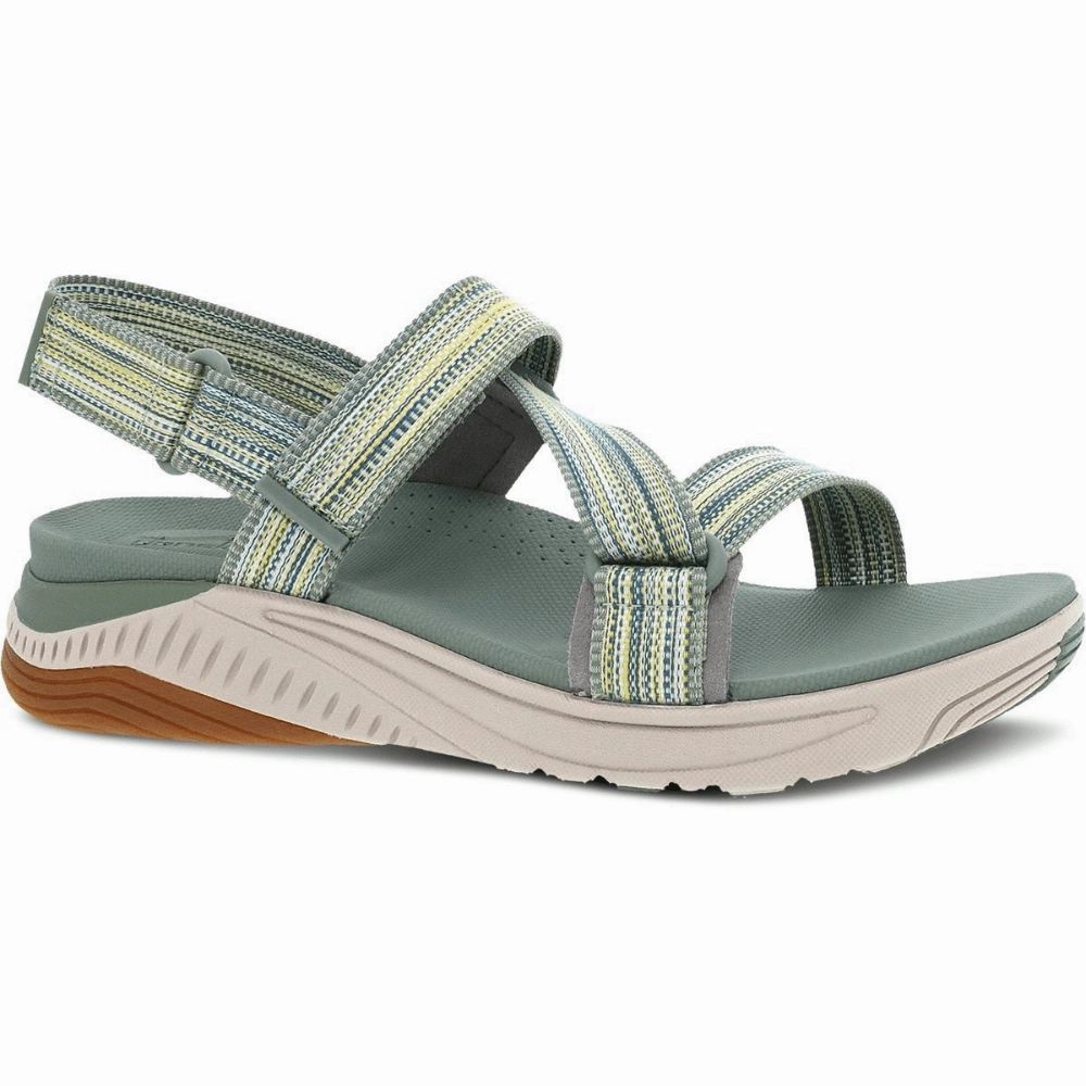 Rayna | Webbing | Sage Multi Sandal Customization Open Design