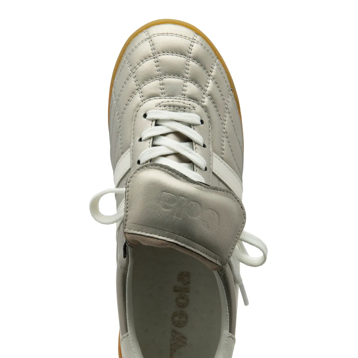 Gola Classics Women's Stadium '86 in Champagne/Off White Stable Breathable Road Trip