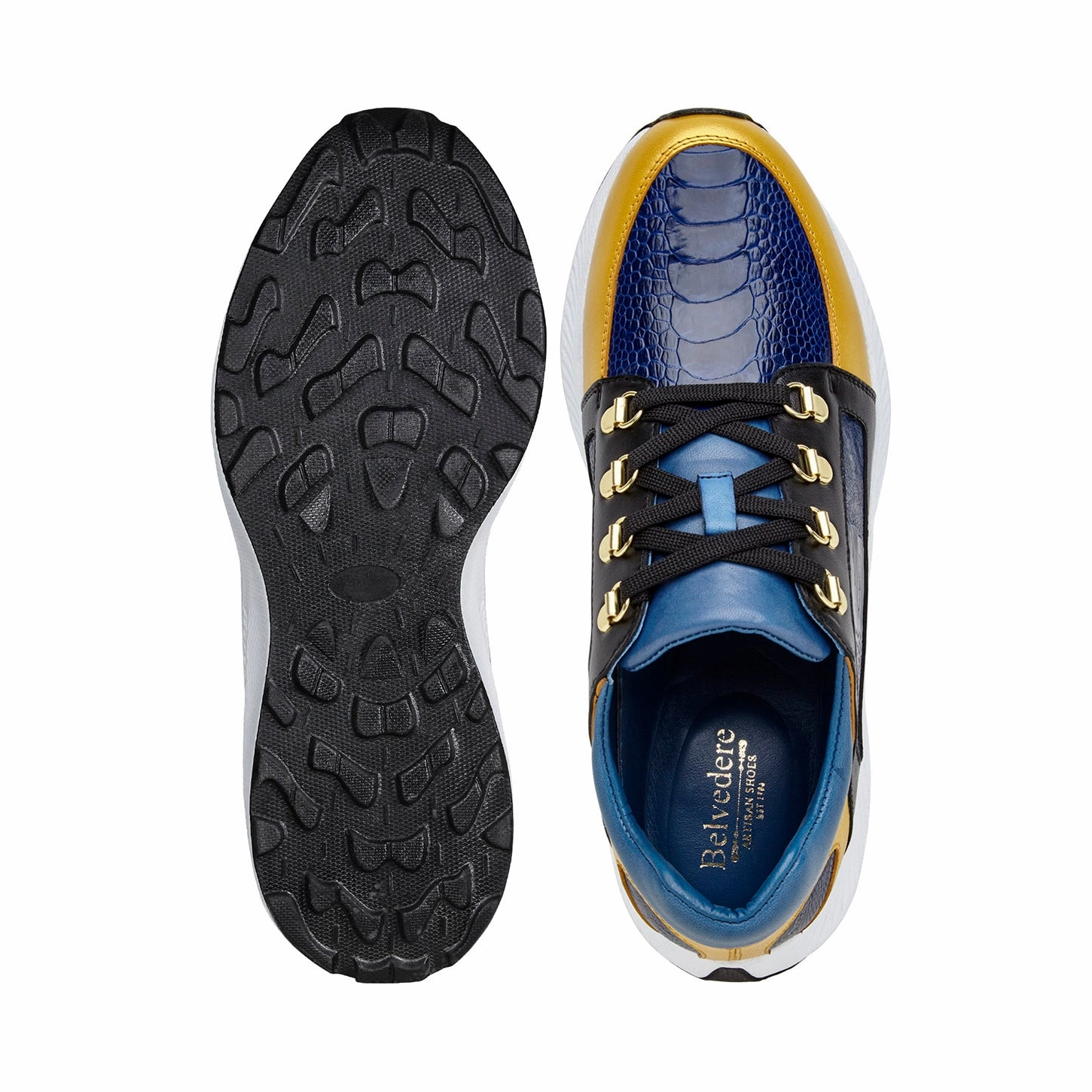 Boho Free Adam - Gold/Blue/Black