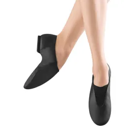 Super -- Women's Split Sole Jazz Slip-On -- Black Style Goal Soul Walk