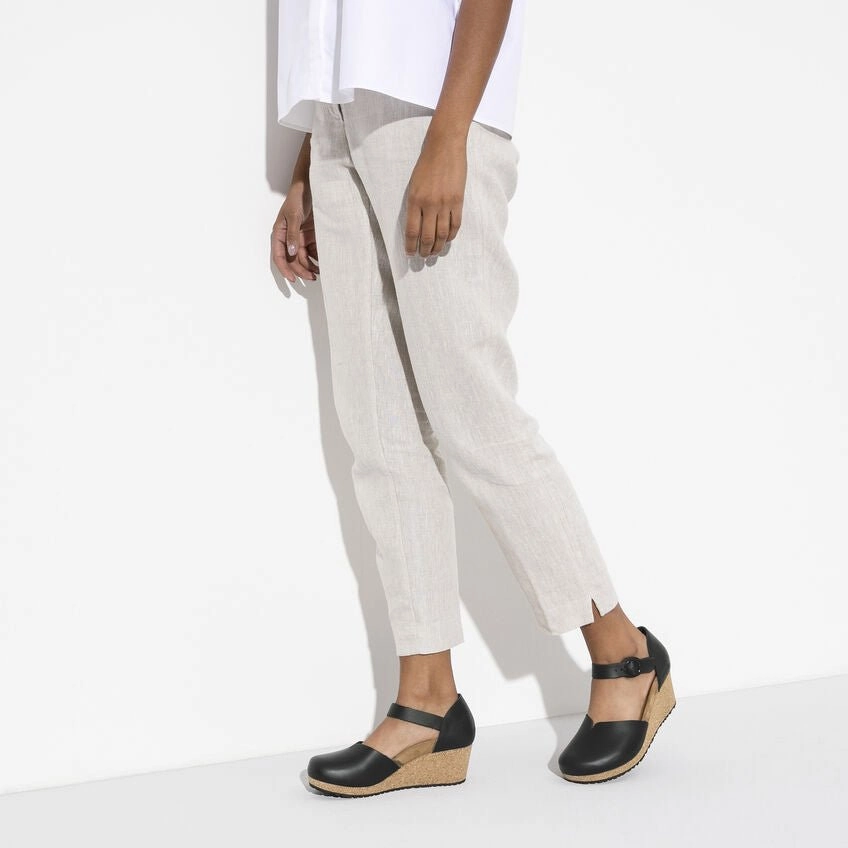 Travel Boots Active Winter Look Mary Ring Buckle | Leather | Black