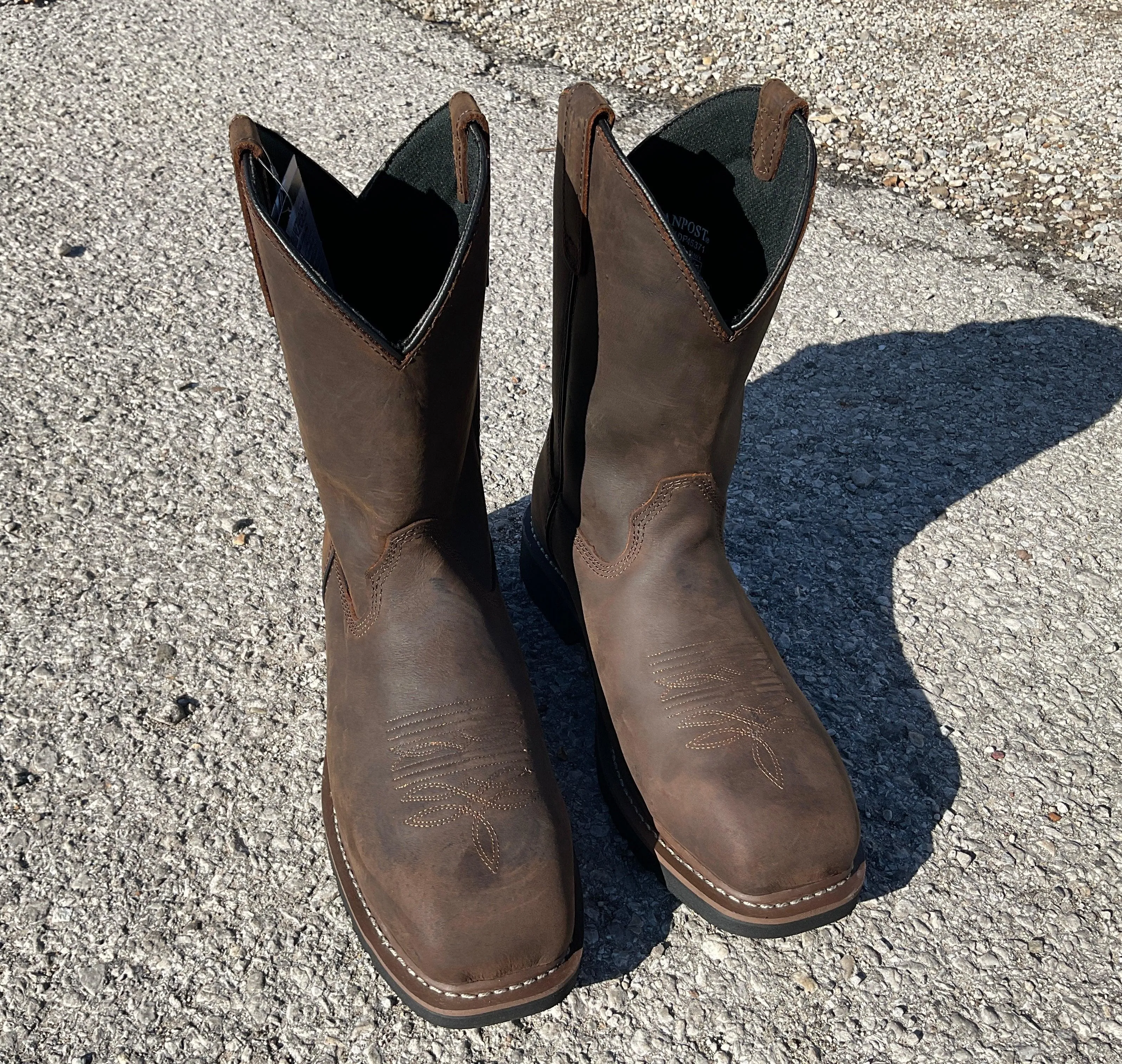 Dan Post Men's Joist Metatarsal Met Guard Composite Toe Work Boots DP45371 Comfortable Design Pull On Style