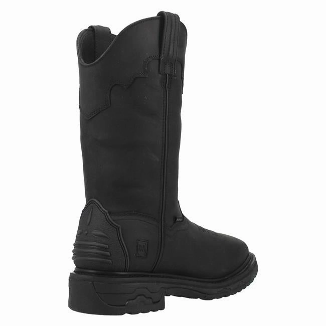 Dan Post Men's Black Leather Blayde Waterproof Cowboy Work Boot DP66450 Low Top Trendy