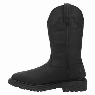 Dan Post Men's Black Leather Blayde Waterproof Cowboy Work Boot DP66450 Lace-Up Style Festival Ground