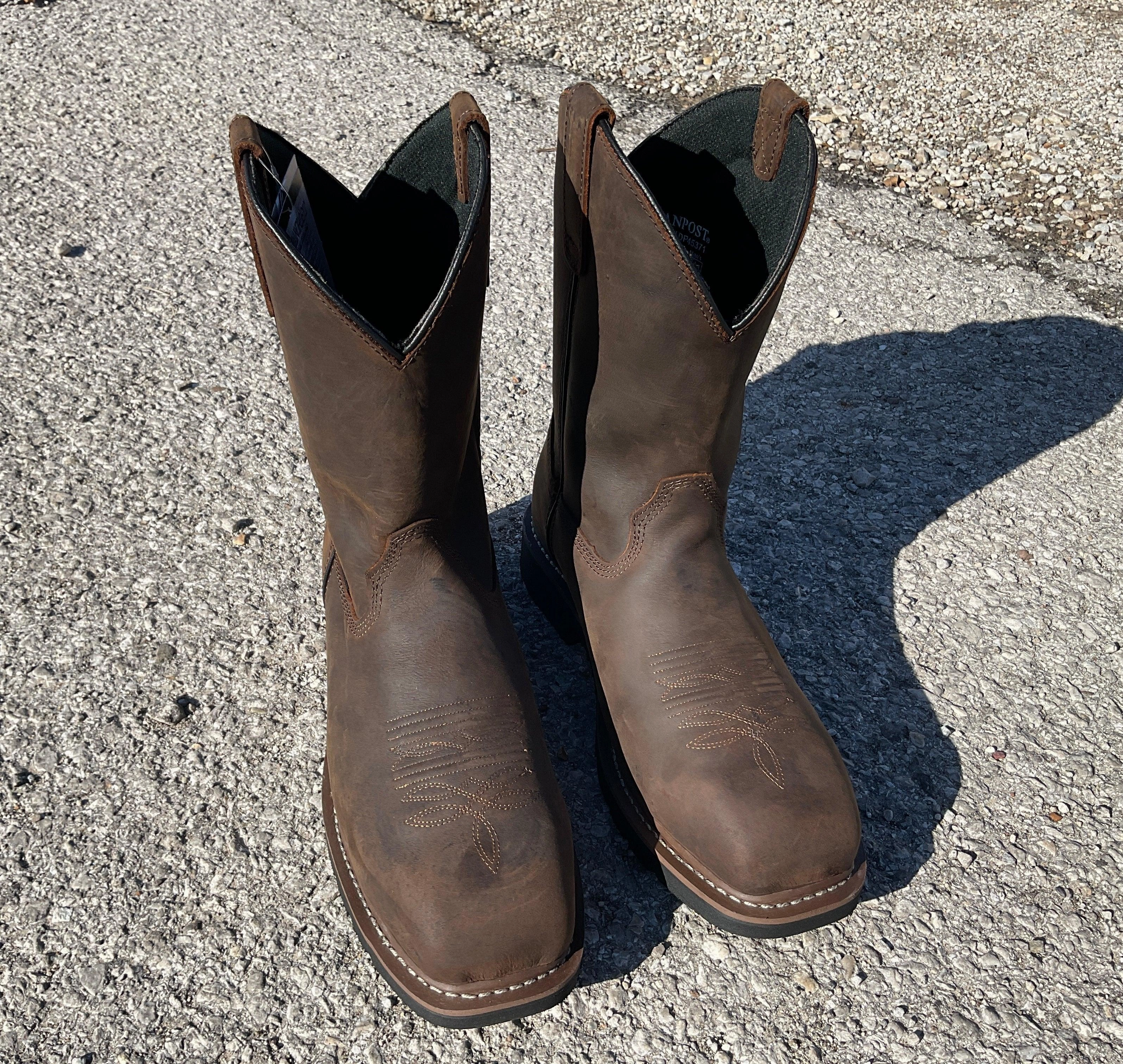 Dan Post Men's Joist Metatarsal Met Guard Composite Toe Work Boots DP45371 Comfortable Design Pull On Style