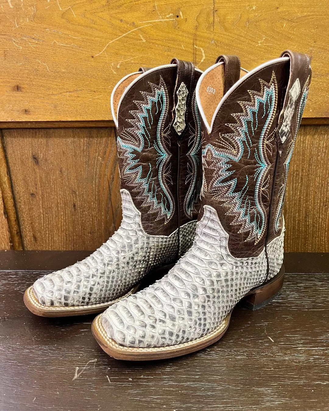 Long Hike Dan Post Women's Rynna Python Cowgirl Boots DP4168