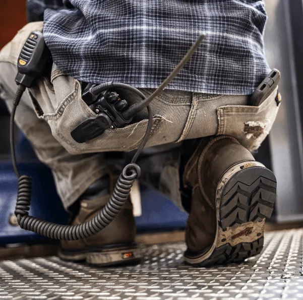 Danner Men's Steel Yard 8" Brown Waterproof Slip Resistant Steel Toe Work Boots 12534 Machine washable insulated