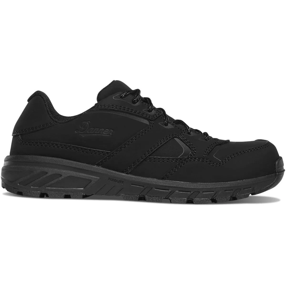 Danner Women's Run Time Low EVO Black Slip Resistant Composite Toe Work Shoe 12311 Cold Walks Padded