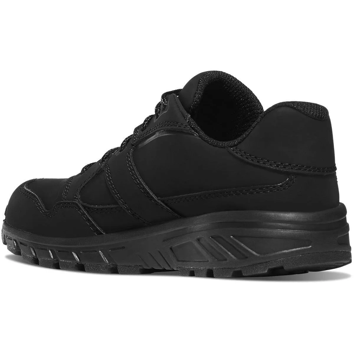 Danner Women's Run Time Low EVO Black Slip Resistant Composite Toe Work Shoe 12311 Heavy Snow