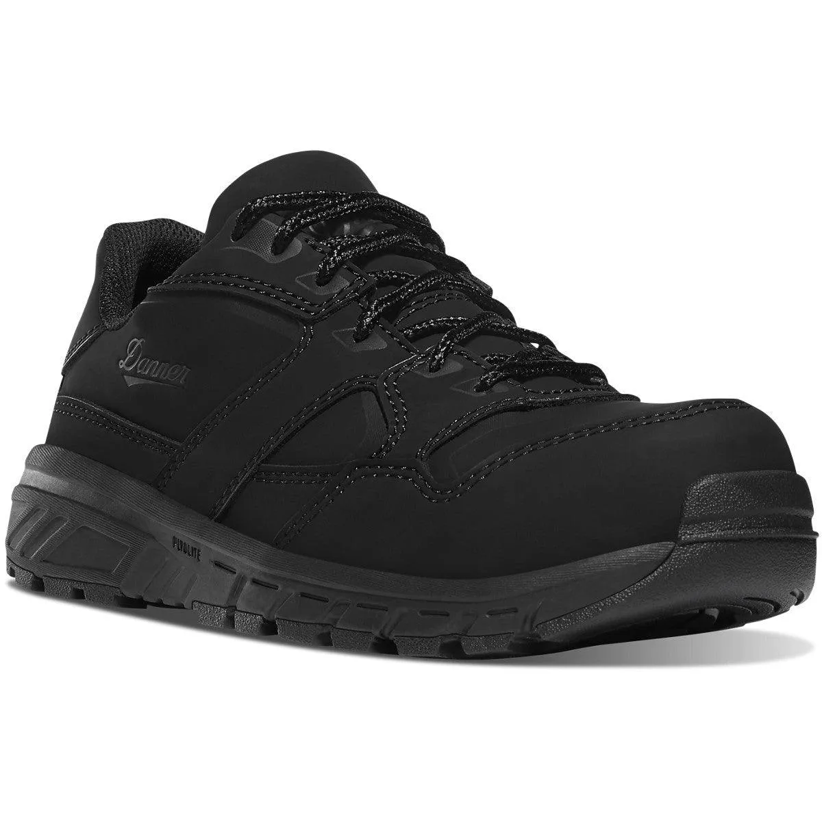 Danner Women's Run Time Low EVO Black Slip Resistant Composite Toe Work Shoe 12311 Footwear Protection Heavy Duty Sole