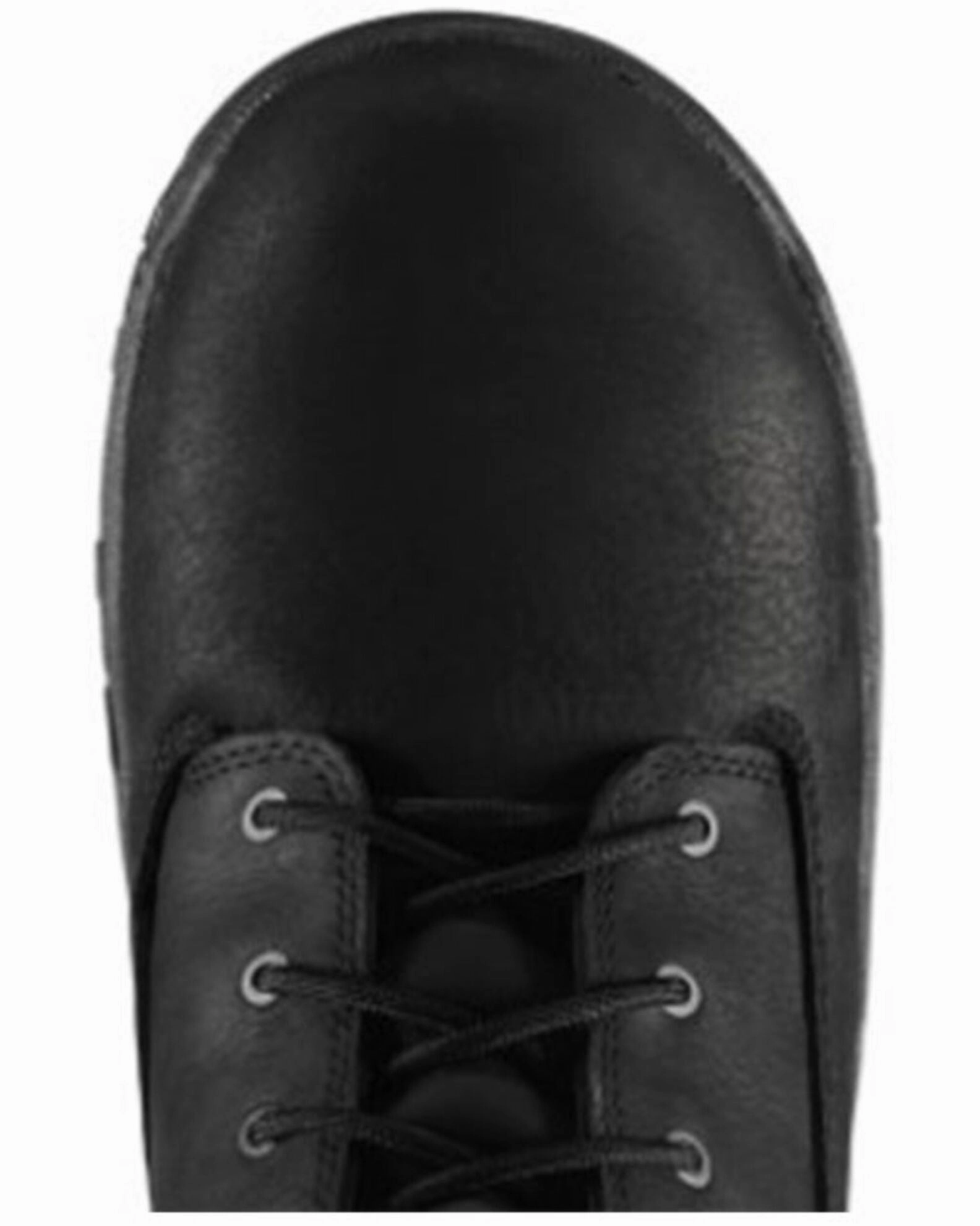 Danner Men's Caliper 6" Black Waterproof Slip Resistant Aluminum Safety Toe Lace Up Work Boots 19454 Farmer All Day Use