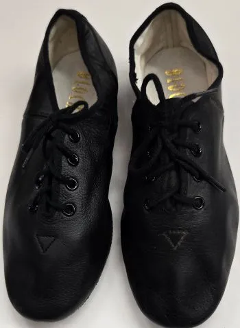 Elastic Sling Quick Flow Darlene -- Women's Full Rubber Sole Jazz Oxford -- Black