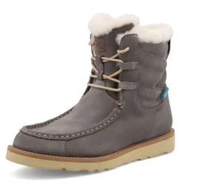 Fast Wear Horse Riding Twisted X Women's 6" Wedge Sole Boot Waterproof Brushed Nickel WCAW002