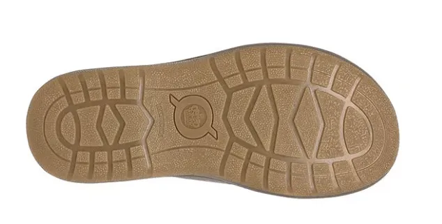 Born Men's Corvo Brown Leather Thong Sandal Flip Flop BM0006916-TN Track Run Retro Mood