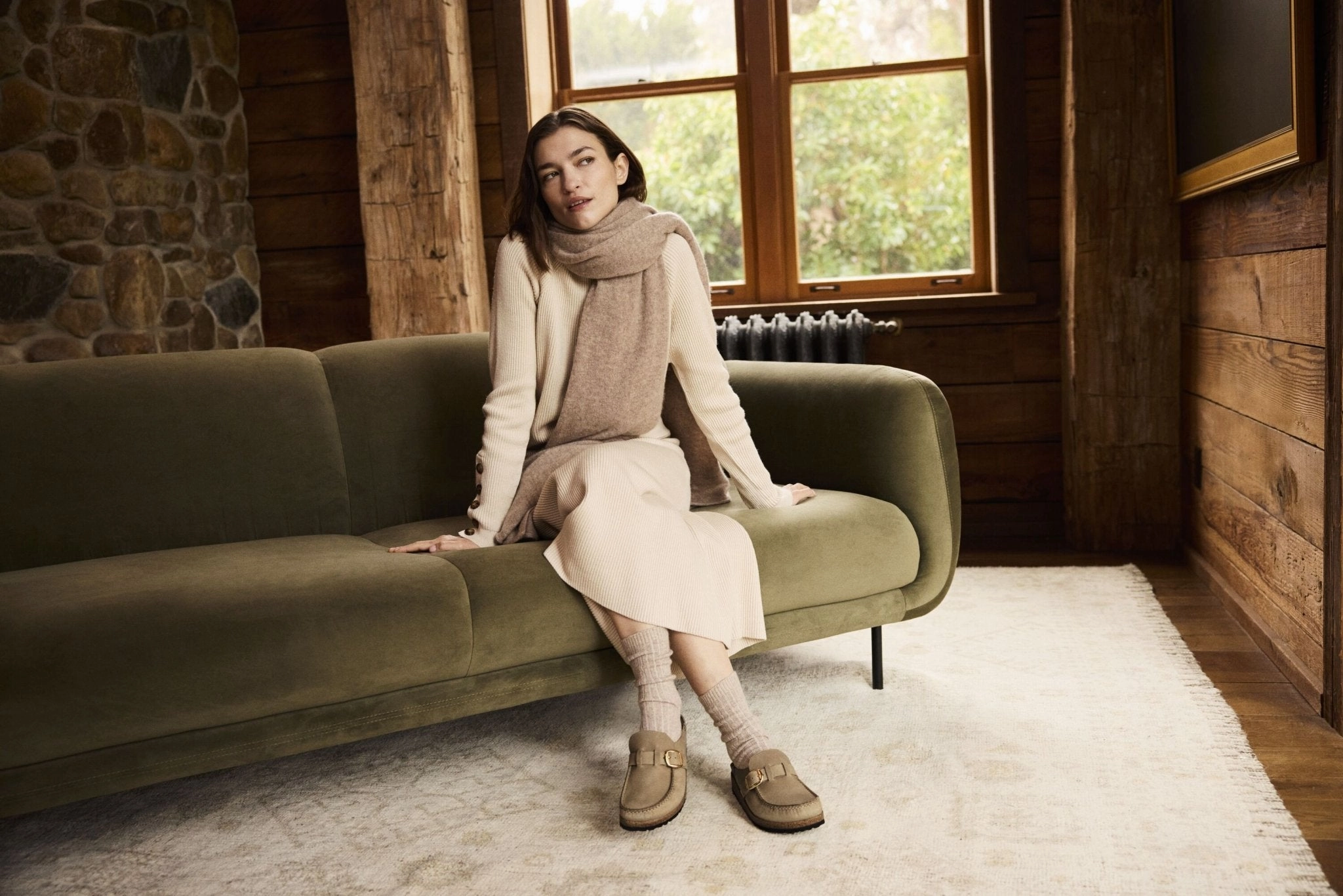 New Drop Buckley Ring Buckle | Oiled Leather | Tobacco