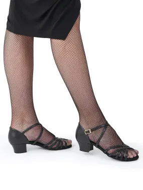 Field Walk Antique Glow 1.5" Becca -- Women's Latin Sandal -- Black