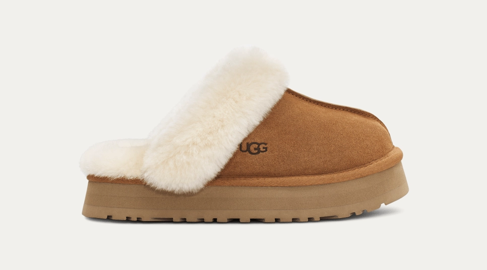 Disquette | Women | Suede/Sheepskin | Chestnut Style Pop Anytime Go