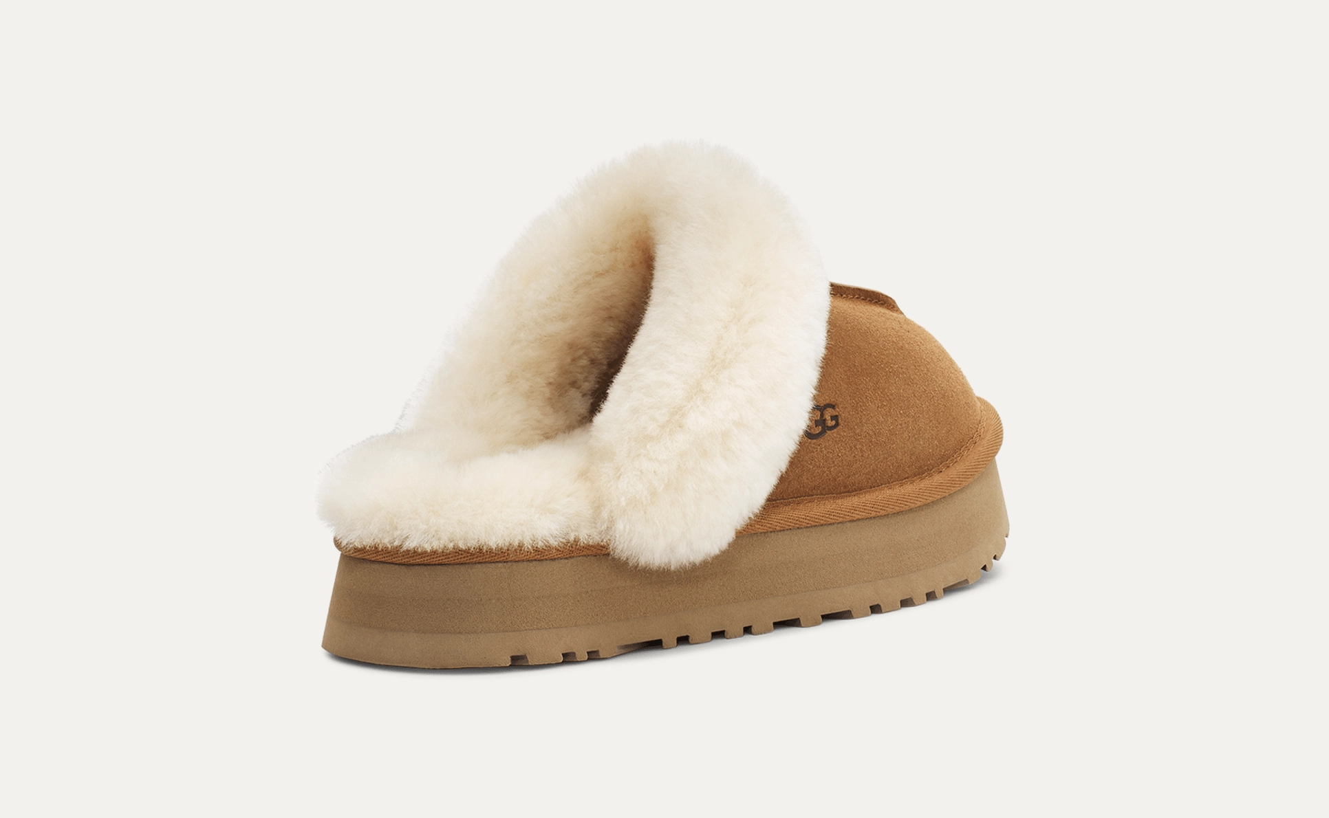 Core Flex Disquette | Women | Suede/Sheepskin | Chestnut