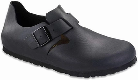 Active Wear Chic Layered Look London | Oiled Leather | Black