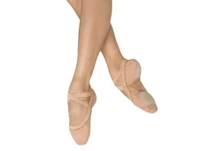 Pro Elastic Canvas -- Split Sole Ballet -- Pink Comfort Bend