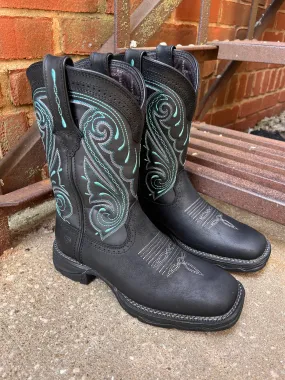 Durango Womens Rebel Black Western Midnight Sky Cowgirl Boots DRD0462 Stylish And Functional Snow Ready
